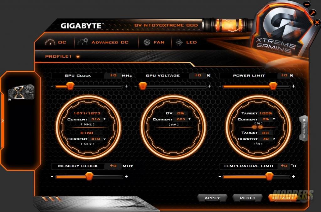 Gigabyte GeForce GTX 1070 Xtreme Gaming