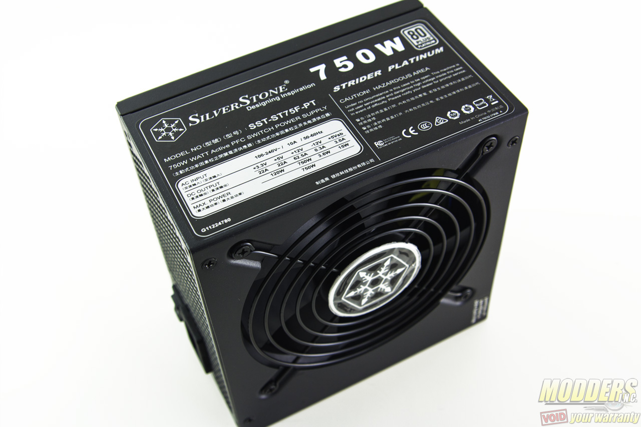 Silverstone Strider Platinum 750W ST75F-PT Overview And Pin-out 