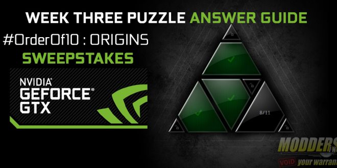 #Orderof10 week 3 thumbnail