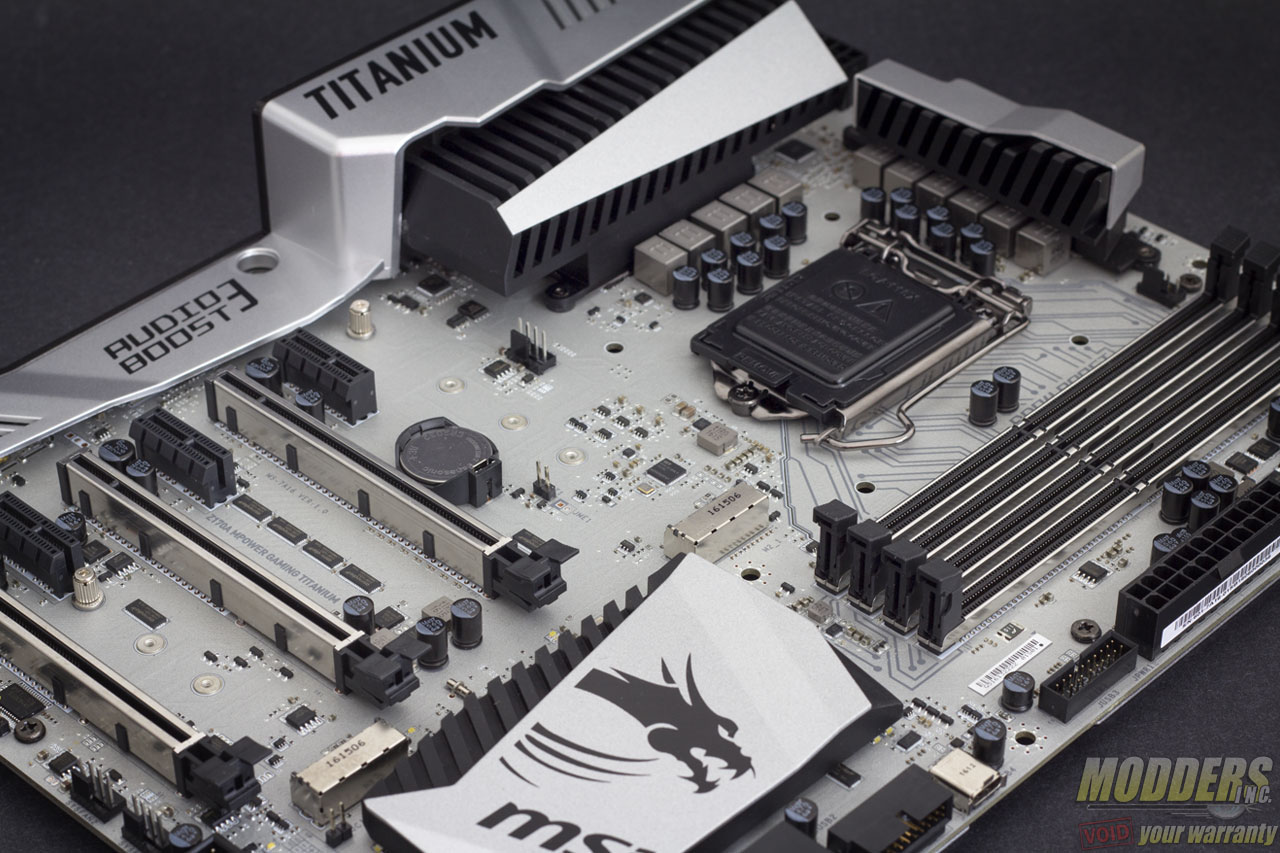 Mentor USA større MSI Z170A MPOWER Gaming Titanium Review: Heavy Metal Magnificence - Modders  Inc