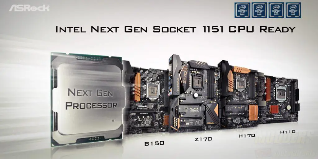 ASRock and ASUS 100-series Motherboards Next-Gen Ready via BIOS Update 1 asrock100