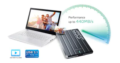 ADATA Updated the SC660H and SV620H 3D NAND External SSD 3 SC660H External Solid State Drive