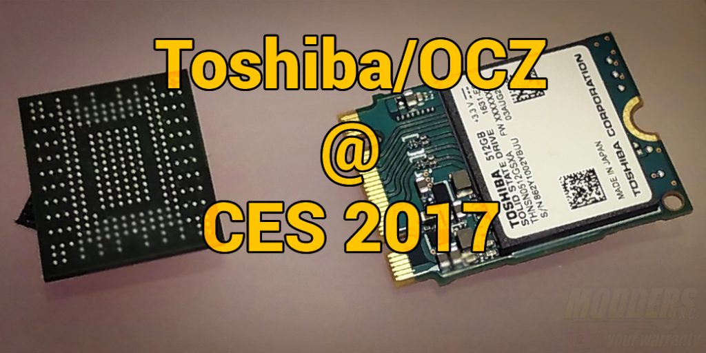 Toshiba OCZ @ CES 2017