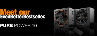 be quiet! enhances entry-level PSU with premium features be quiet!, power supply, psu 1