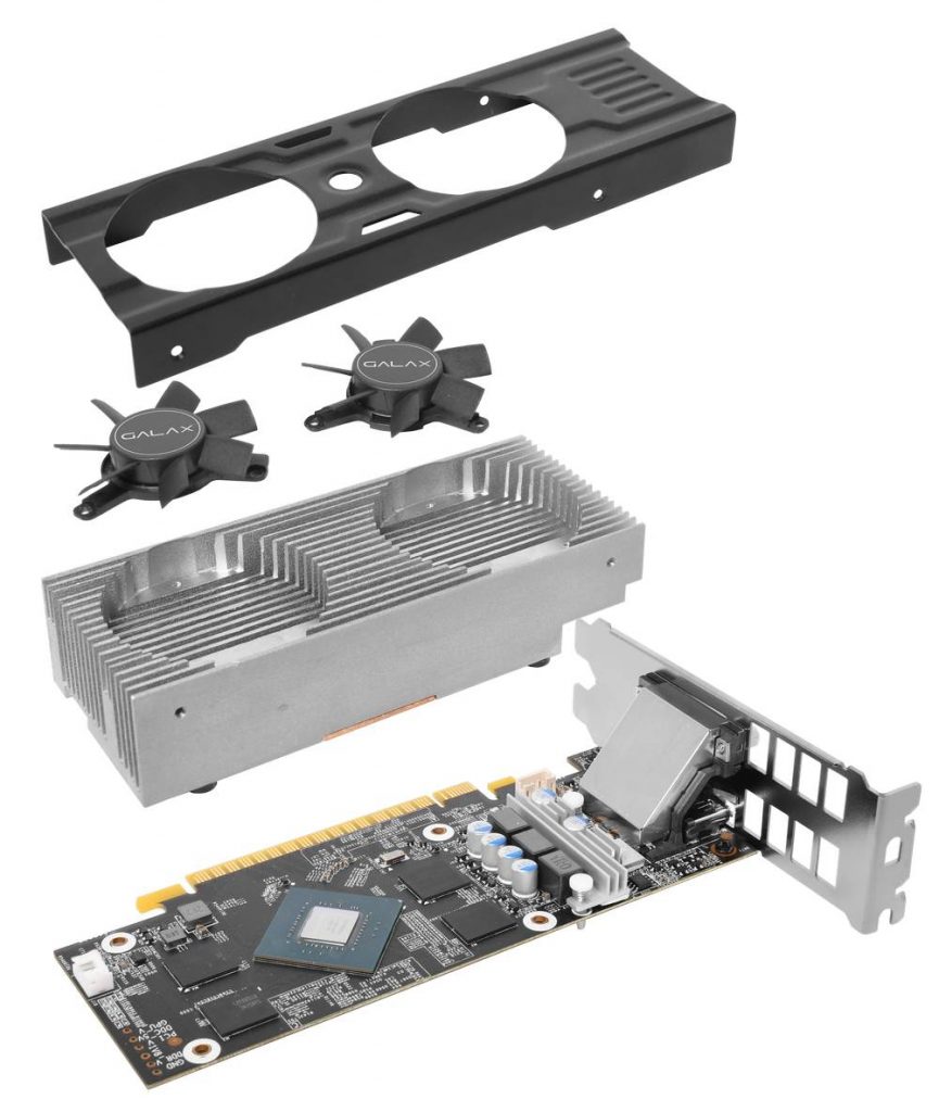 GALAX Announces Low-Profile GTX 1050 And 1050 Ti OC LP Video Cards