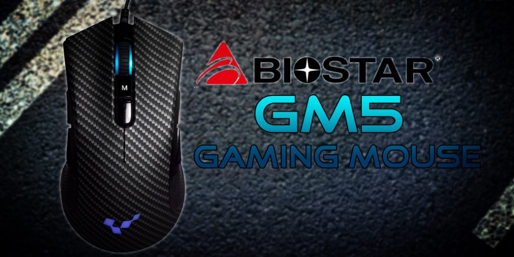 Biostar Unveils True Ambidextrous Racing GM5 Gaming Mouse