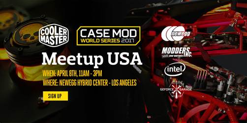 Case Mod World Series USA Meet-up, Cooler Master, Newegg, NVIDIA, Modder’s Inc