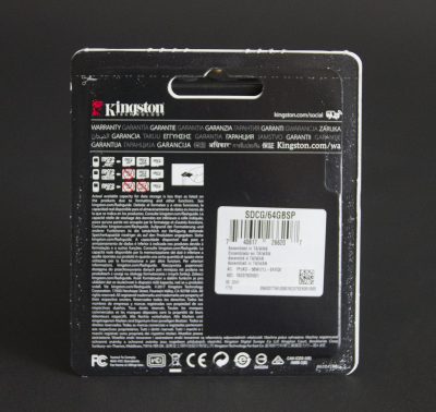 Kingston Gold Series UHS-1 Speed Class 3 64GB MicroSDXC Card Review Kingston, SDXC, Stroage 3