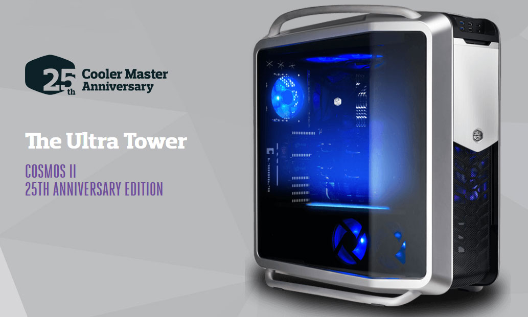 Cooler Master Relaunches COSMOS II Case In Celebration Of 25th