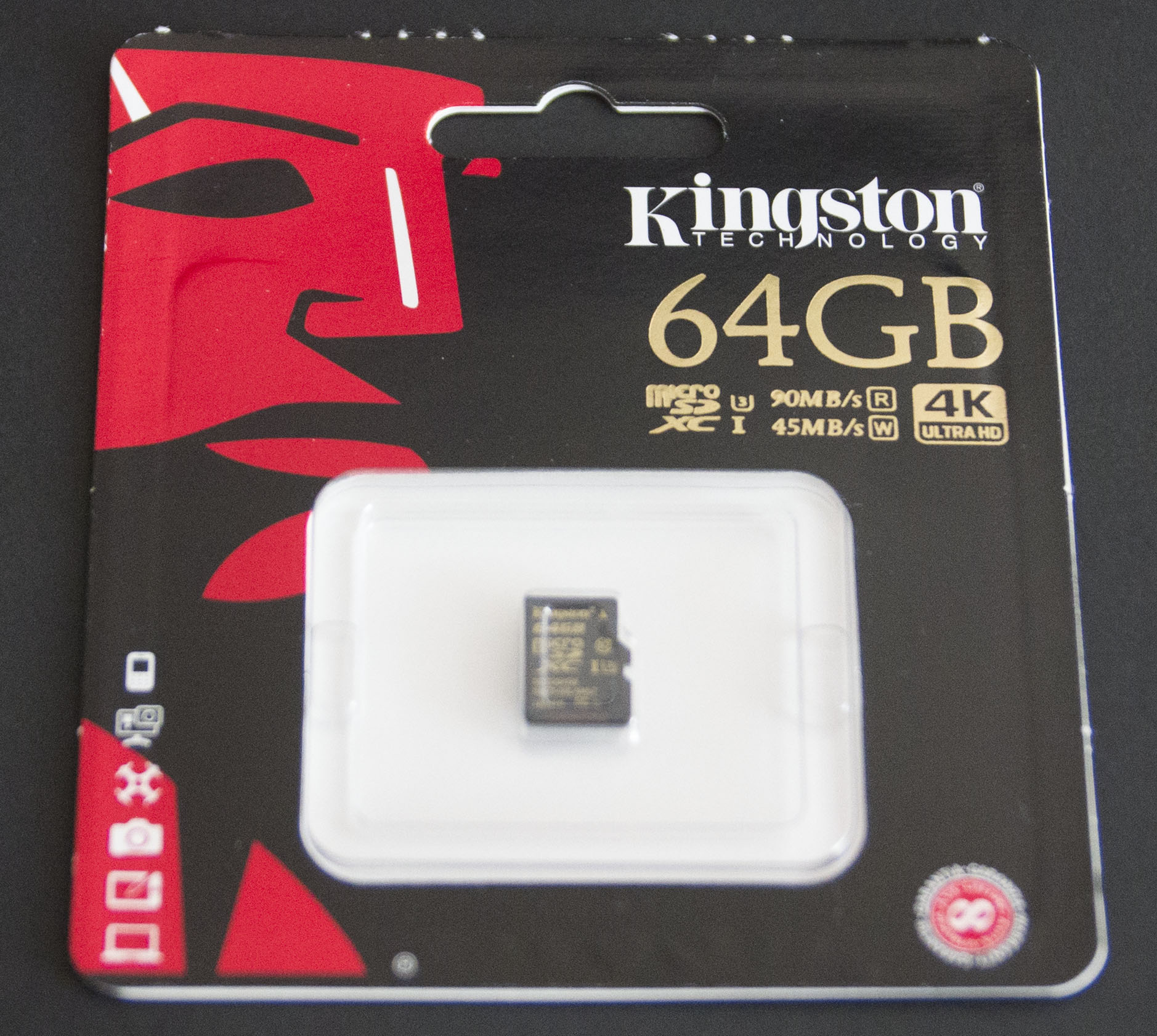Kingston Gold Series UHS-1 Speed Class 3 64GB MicroSDXC Card Review Kingston, SDXC, Stroage 1