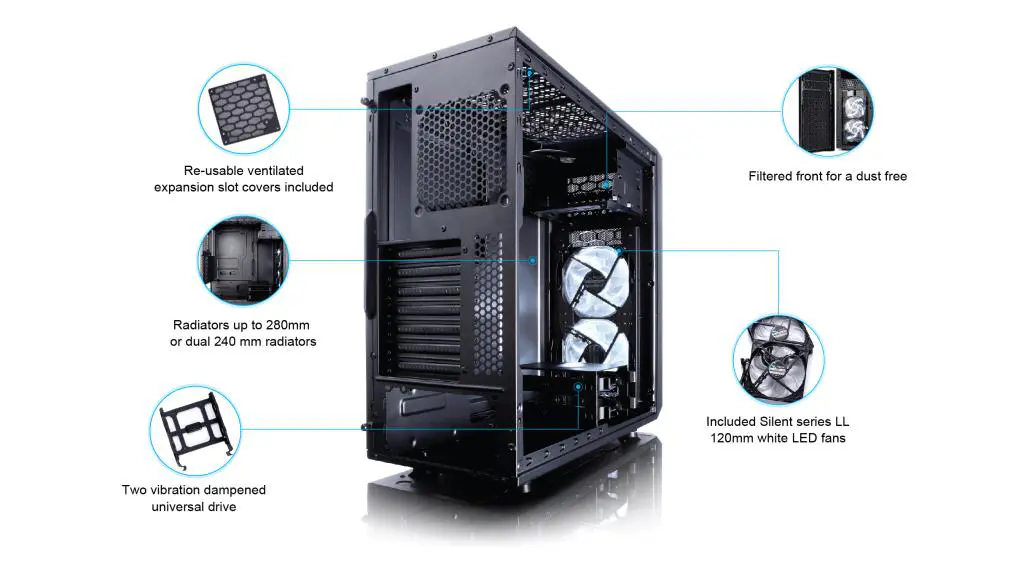 Fractal Design Announces the New Focus G Series Computer Case 2 Fractal Design Announces the New Focus G Series Computer Case computer case, Fractal, fractal design 2