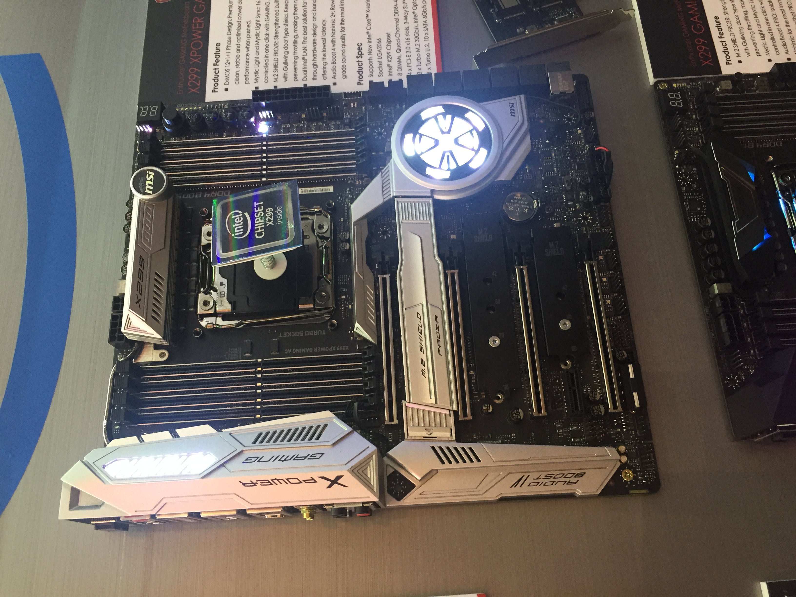 MSI X299 Motherboards On Display Computex 2017 Modders Inc