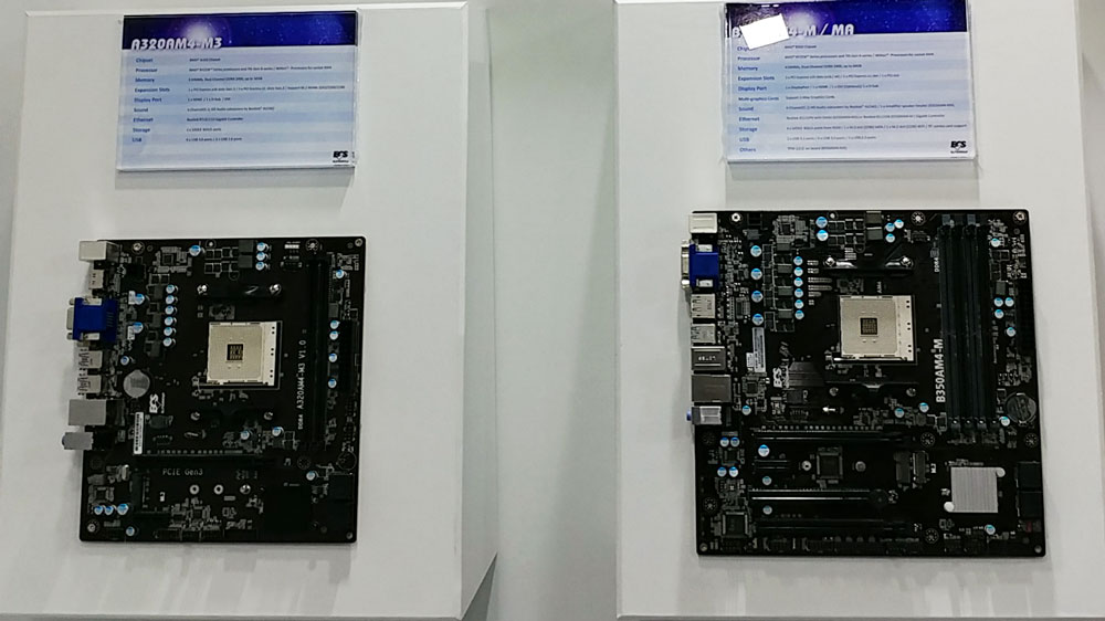 ECS Shows Off New AM4 Motherboards and Mini-PCs @ Computex 2017 ECS, Motherboard 1
