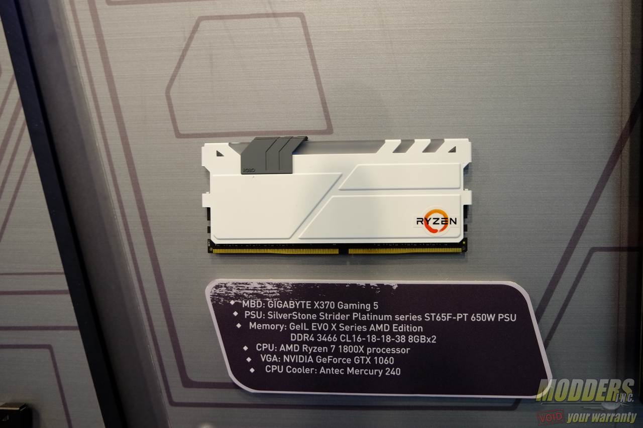 GeIL Shows Off Entire Line of Ryzen Ready DDR4 Memory @ Computex 2017 Computex, Computex 2017, GeIL 1