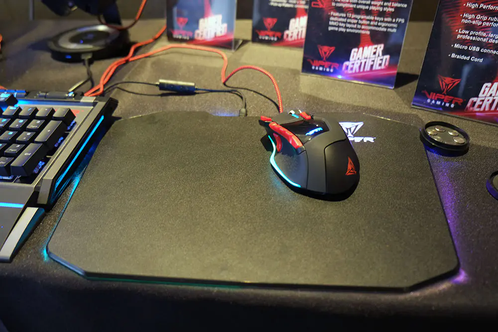 Patriot Teases DRAM LED, Gaming Peripherals and More @ Computex 2017 4 Patriot Teases DRAM with LED, Gaming Peripherals and More @ Computex 2017