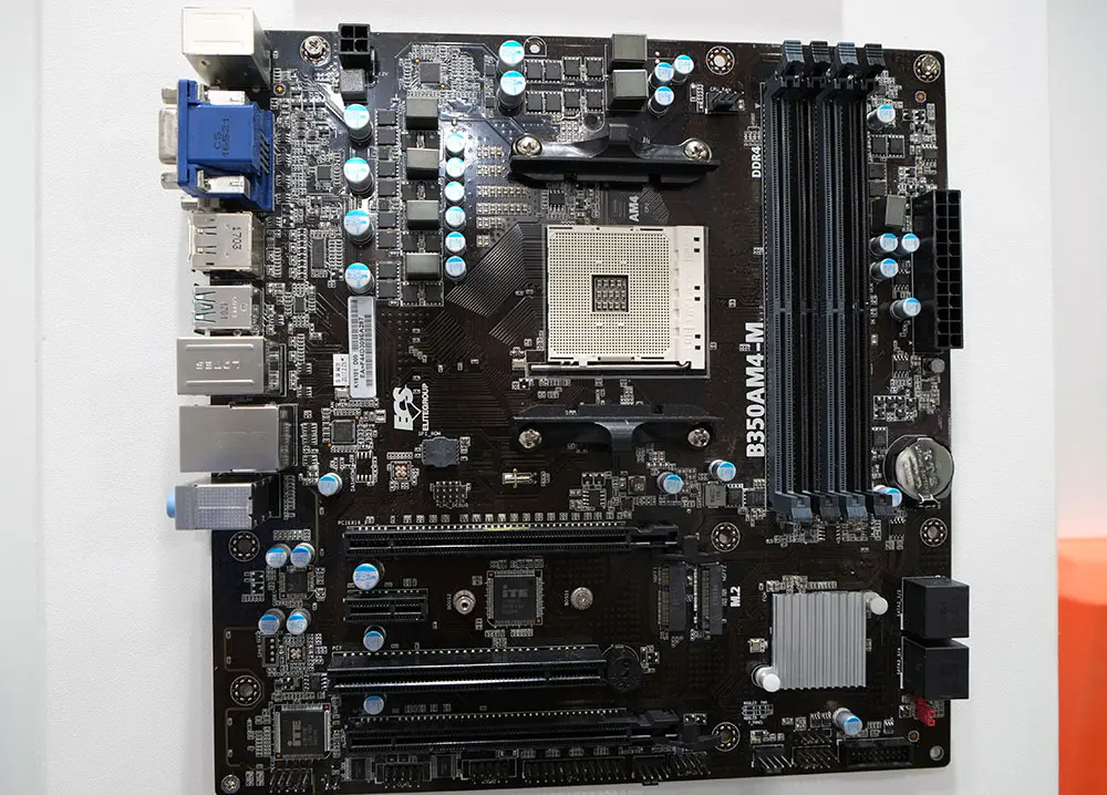ECS Shows Off New AM4 Motherboards and Mini-PCs @ Computex 2017 4 ECS B350AM4-M Motherboard