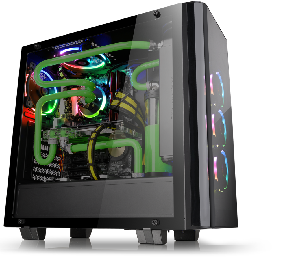 Thermaltake Expands Tempered Glass Line with View 21 Case, Mid Tower, New View 21, tempered glass, Thermaltake 3
