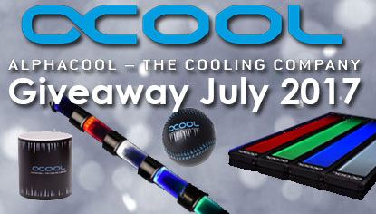 Alphacool July Giveaway 2017 AlphaCool, contest, giveaway 1