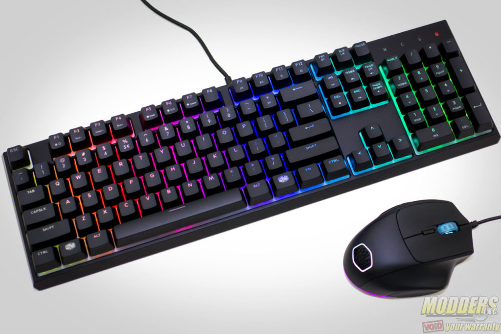 Cooler Master MasterSet MS120 Keyboard+Mouse Combo Review - Modders Inc