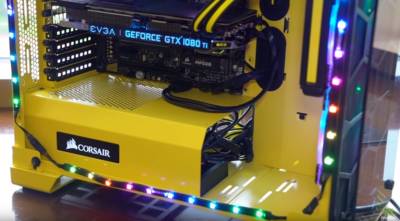 The Glorious PCMR Crystal 570X yellow paint