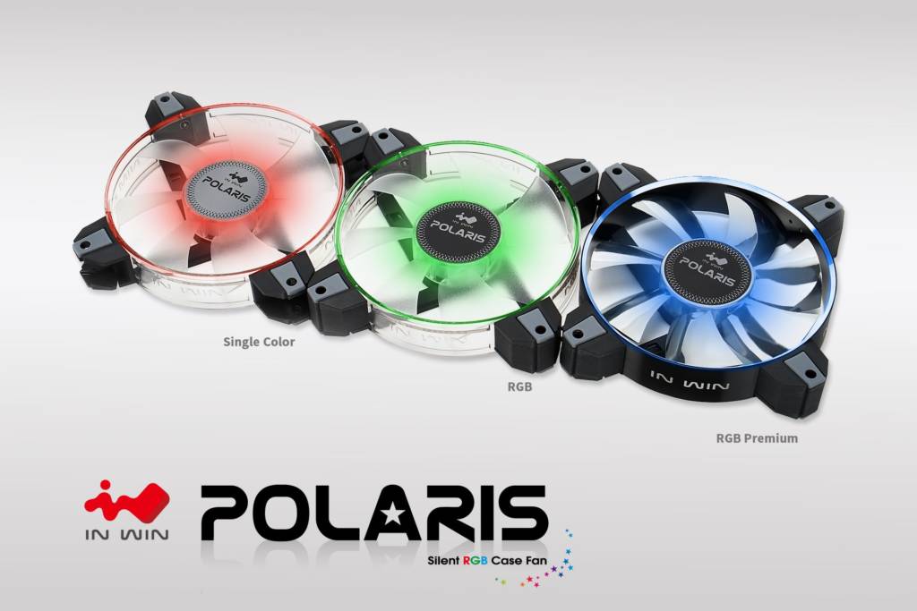 InWin Polaris Premium Fan Series Now Available 120mm, InWin, polaris, rgb led 1