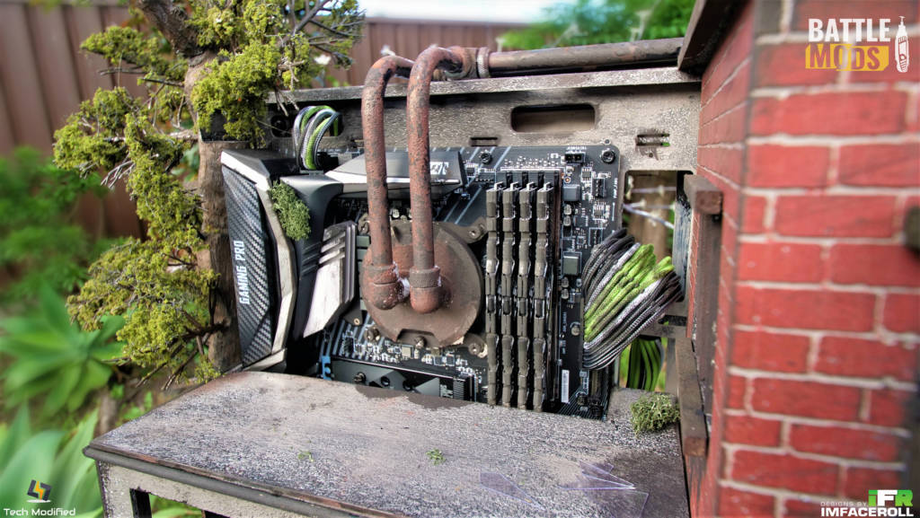 Team Australia Playerunknown case mod-hardware
