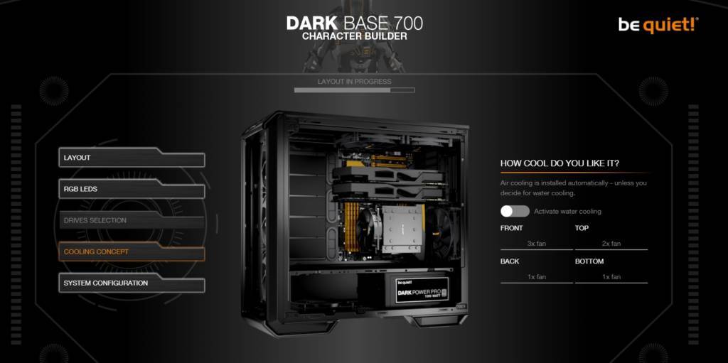 Dark Base 700 inverted