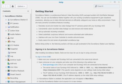 Synology Surveillance Station