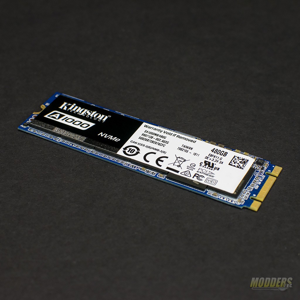 klarhed sukker voldtage Kingston A1000 NVMe SSD Review - Modders Inc