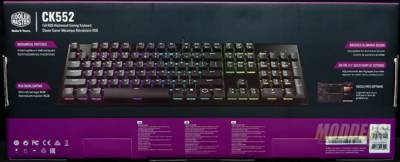 Cooler Master CK552 Full RGB Mechanical Gaming Keyboard