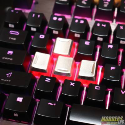 MSI Vigor GK80 Gaming Keyboard Cherry MX Silent, Gaming, GK80, Keyboard, MSI, rgb 1
