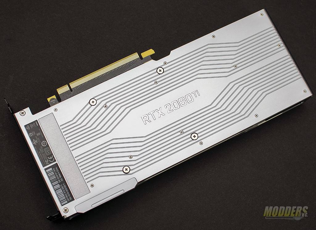 Nvidia RTX 2080Ti back plate