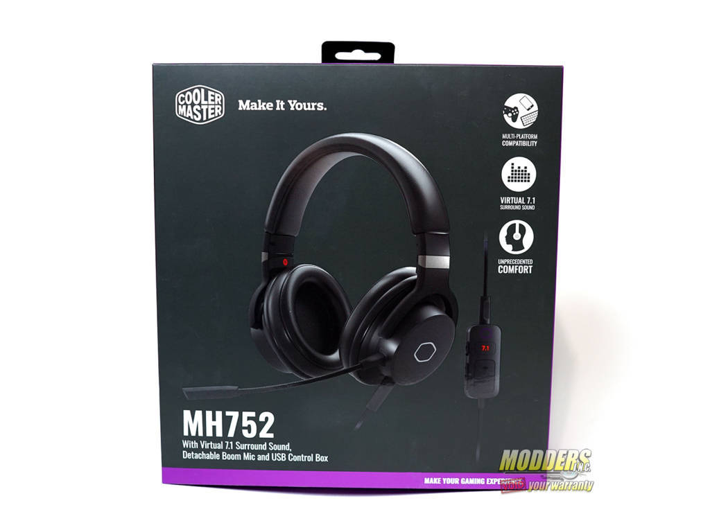 Cooler Master MH752 Gaming Headset 7.1 surround, 7.1 surround sound headset, Cooler Master, Cooler Master MH752, Gaming Headset, Headset, MH752 2