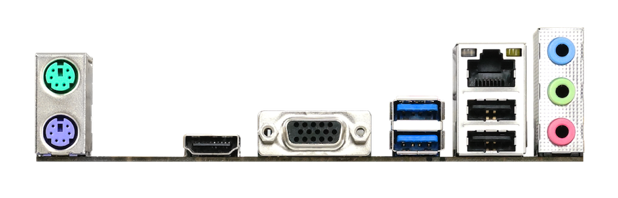 AMD A10N-8800E SoC Motherboard IO ports