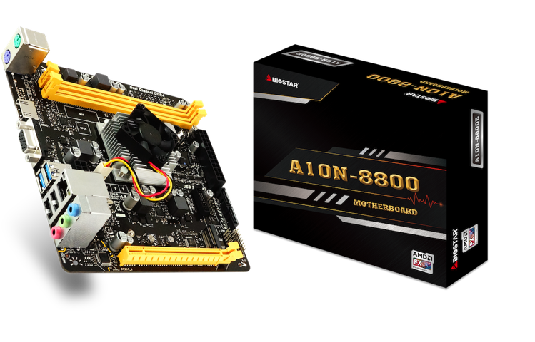 BIOSSTAR AMD A10N-8800E SoC Motherboard