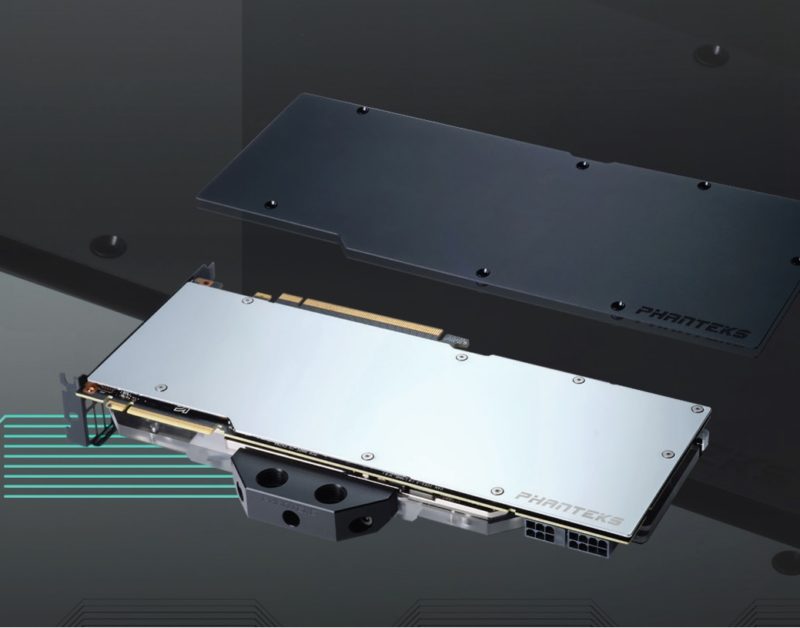 Phanteks Launches GPU Water Blocks and Backplate 2080, Phanteks, rtx, water block 1