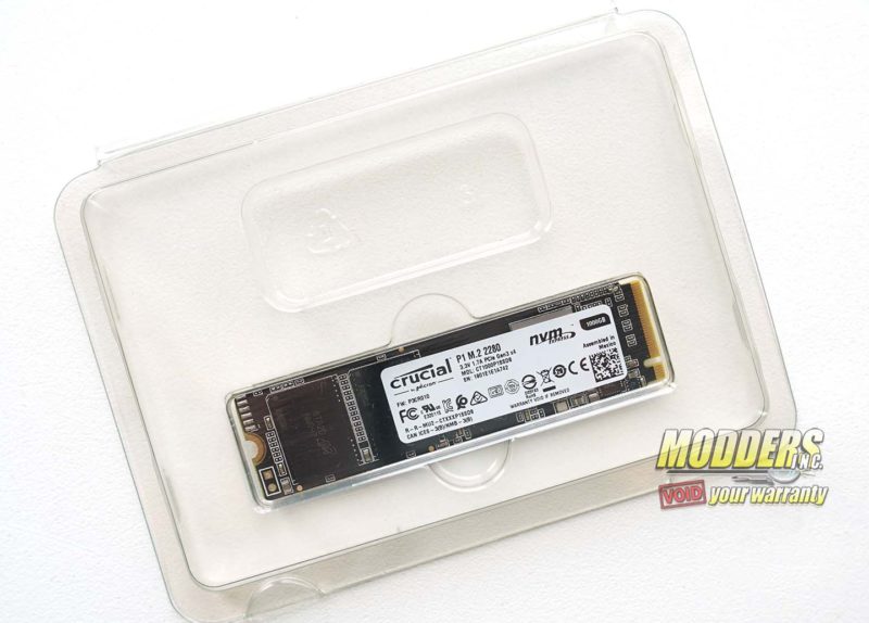 Crucial P1 NVMe M.2 SSD Review Crucial P1, Curical, NVMe SSD, P1, PCIe NVMe SSD, Storage Review 1