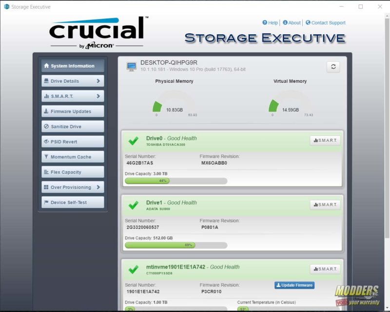 Crucial P1 NVMe M.2 SSD Review Crucial P1, Curical, NVMe SSD, P1, PCIe NVMe SSD, Storage Review 7