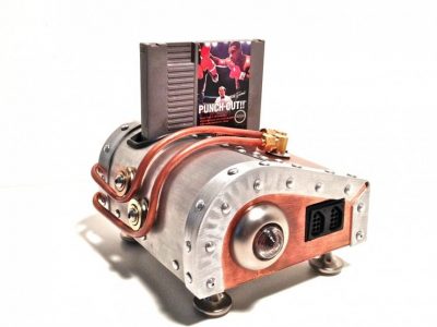 Steampunk Nintendo Case Mod console, Nintendo, Steampunk 1