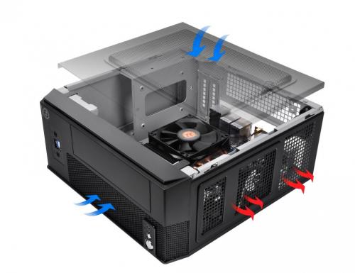 Thermaltake Launches A New Mini-ITX Chassis, The SD101 Case, Mini-ITX, Thermaltake 4