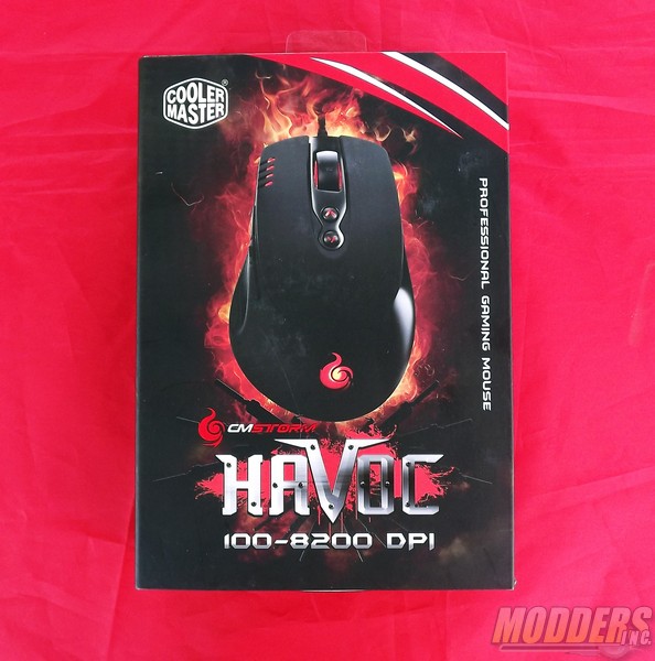 Cooler Master CM Storm HAVOC Pro Gaming Mouse CM Storm, Cooler Master, Gaming Mouse 1