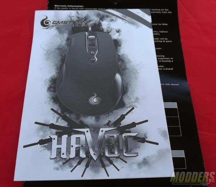 Cooler Master CM Storm HAVOC Pro Gaming Mouse CM Storm, Cooler Master, Gaming Mouse 8