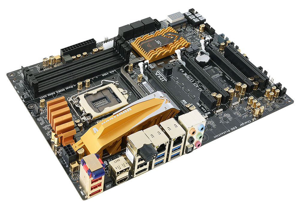ECS Z87H3-A2X (V1.0) GANK Domination Golden Gamer MotherBoard L337 ECS, ECS EliteGroup, Golden, Motherboard 1