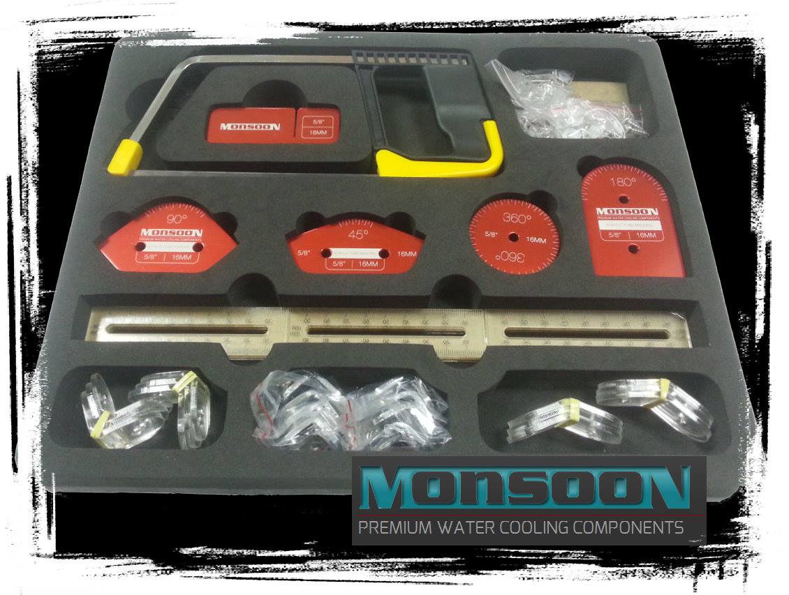 MONSOON Makes the BEST BETTER ~ PROFESSIONAL Hardline Toolkit EXCLUSIVE! HARDLINE, Hardline Toolkit, Liquid Cooling, Monsoon, MONSOON Water Cooling, Performance-PCs, Tube Bending, Water Cooler, WC 11