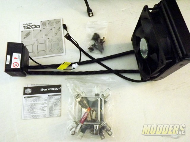 Cooler Master Seidon 120v All In One CPU Cooler AIO Cooler, Cooler Master, CPU Cooler, Water Cooling 1