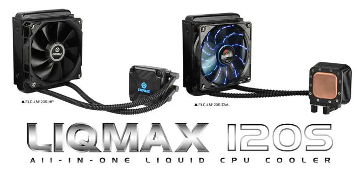 Enermax LIQMAX 120S All-In-One CPU Cooler 1 Enermax LIQMAX 120S All-In-One CPU Cooler CPU Cooler, Enermax, Water Cooler 1