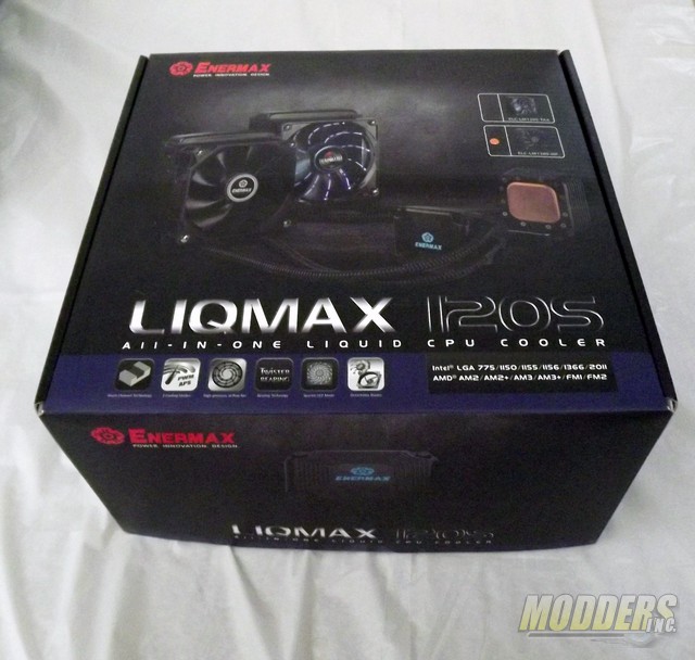 Enermax LIQMAX 120S All-In-One CPU Cooler CPU Cooler, Enermax, Water Cooler 2