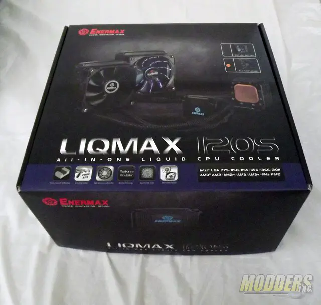 Enermax LIQMAX 120S All-In-One CPU Cooler 2 Enermax LIQMAX 120S All-In-One CPU Cooler CPU Cooler, Enermax, Water Cooler 2