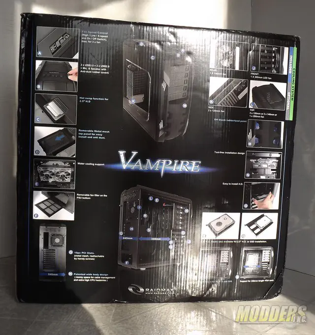 RAIDMAX Vampire Tower Computer Case Review 3 RAIDMAX Vampire Tower Computer Case Review Case, Full Tower, Raidmax 1