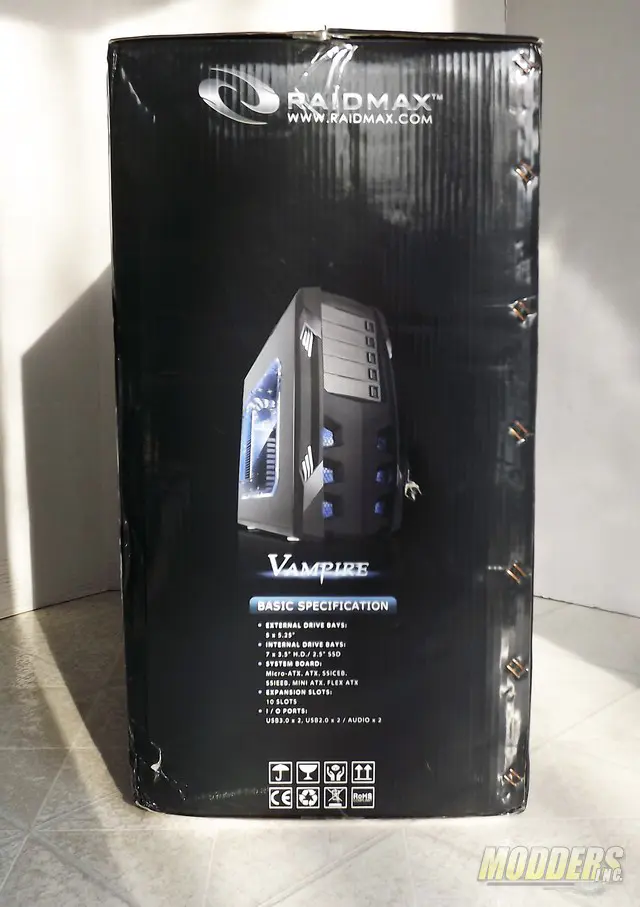 RAIDMAX Vampire Tower Computer Case Review 4 RAIDMAX Vampire Tower Computer Case Review Case, Full Tower, Raidmax 2